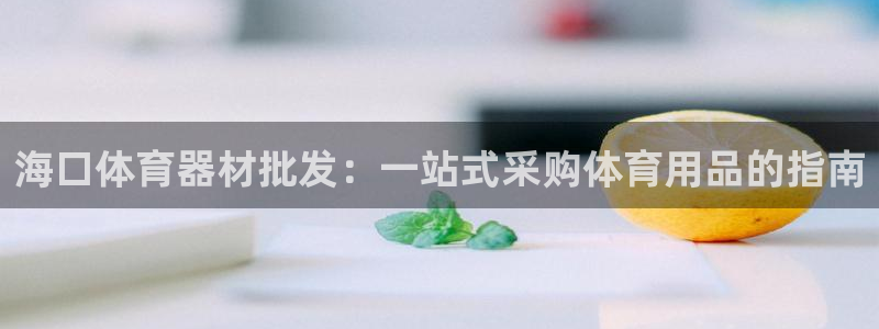 星奥娱乐集团官网：海口体育器材批发：一站式采购体育用