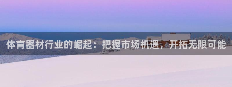 星奥娱乐集团股份有限公司怎么样：体育器材行业的崛起：