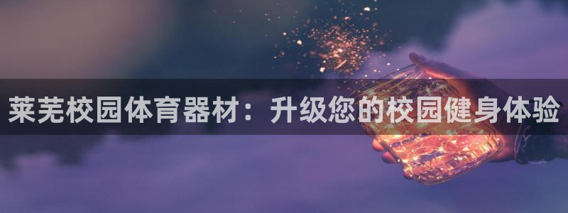 星娱乐彩票网：莱芜校园体育器材：升级您的校园健身体验