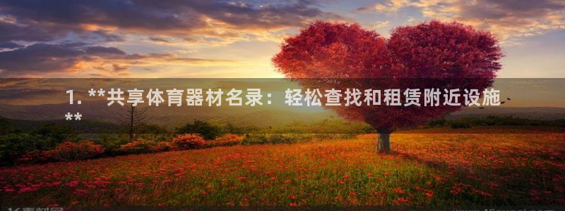 星欧娱乐的创始人背景故事简介：1. **共享体育器材