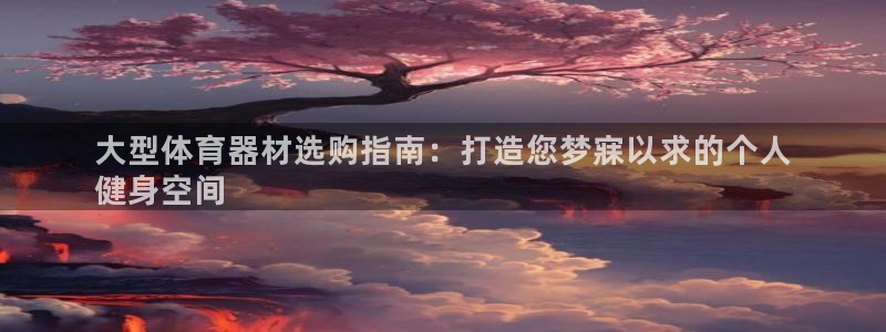 星欧娱乐是正规平台吗知乎文章：大型体育器材选购指南：