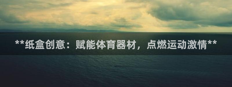 星欧娱乐平台告7O777：**纸盒创意：赋能体育器材