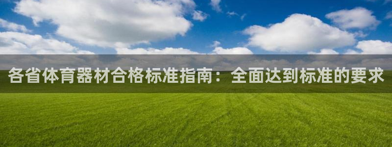 星欧娱乐属于什么档次：各省体育器材合格标准指南：全面