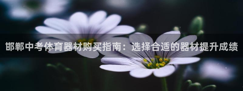星欧娱乐平台怎么样啊：邯郸中考体育器材购买指南：选择