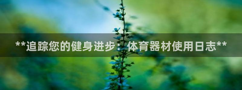 星欧娱乐用户名和密码：**追踪您的健身进步：体育器材